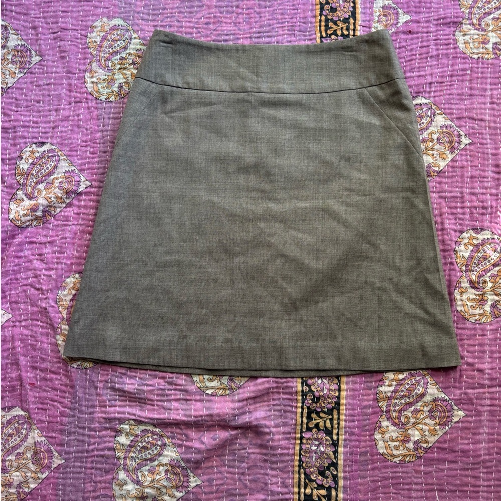 Banana Republic Classic Tan A-Line Skirt
